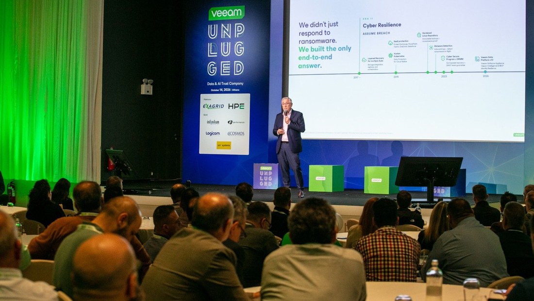 Η Veeam φέρνει πλήρη ορατότητα και έλεγχο δεδομένων στο περιβάλλον του Microsoft 365